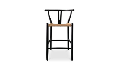 Moe's VENTANA COUNTER STOOL BLACK & NATURAL