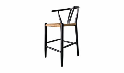 Moe's VENTANA COUNTER STOOL BLACK & NATURAL