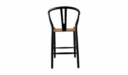 Moe's VENTANA COUNTER STOOL BLACK & NATURAL