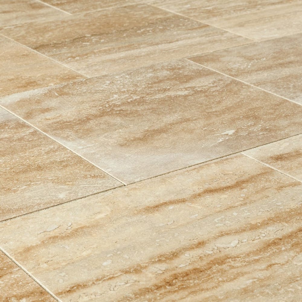 TCSC | Walnut Vein-cut Travertine Floor and Wall Tile - Livfloors Collection