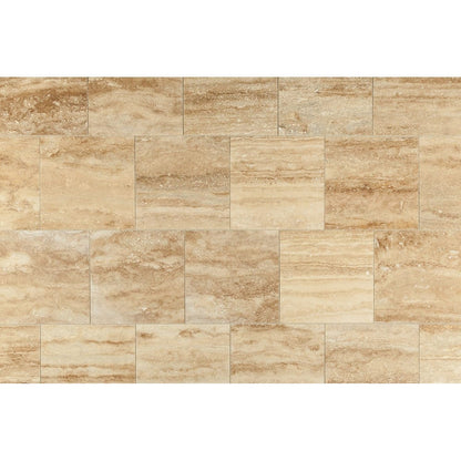 TCSC | Walnut Vein-cut Travertine Floor and Wall Tile - Livfloors Collection