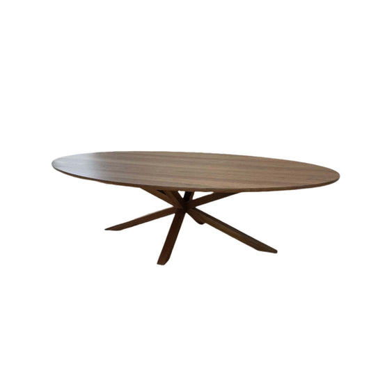 Walnut Oval Dining Table