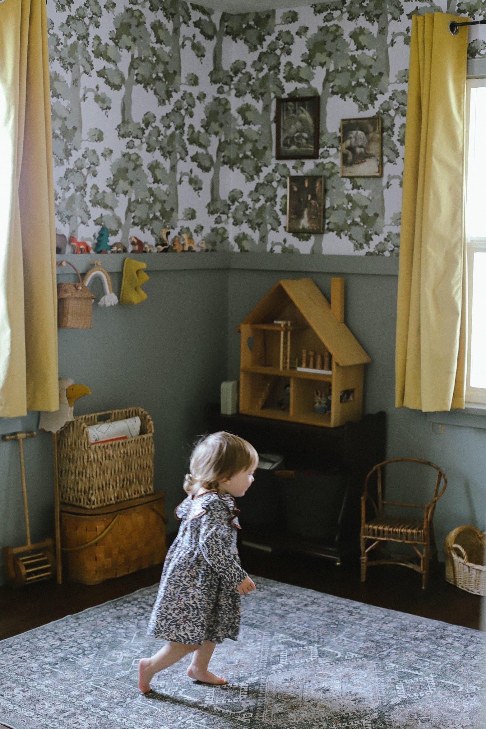 Loomwell Home Goods Wilma Wallpaper by Grateful Artsy Soul