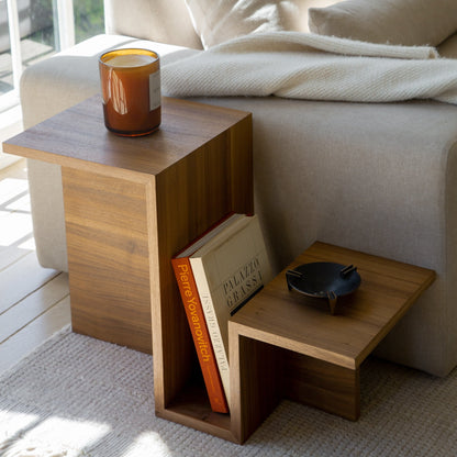 Valley Side Table - Walnut