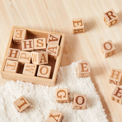 Tiny Land wooden toys Tiny Land® Wooden Alphabet Blocks