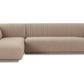 Moe's ZANDRO SECTIONAL LEFT- BEIGE