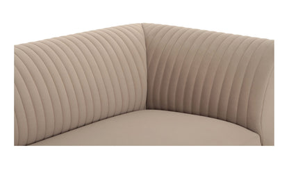 Moe's ZANDRO SECTIONAL LEFT- BEIGE