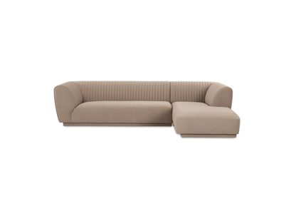 Moe's ZANDRO SECTIONAL RIGHT- BEIGE