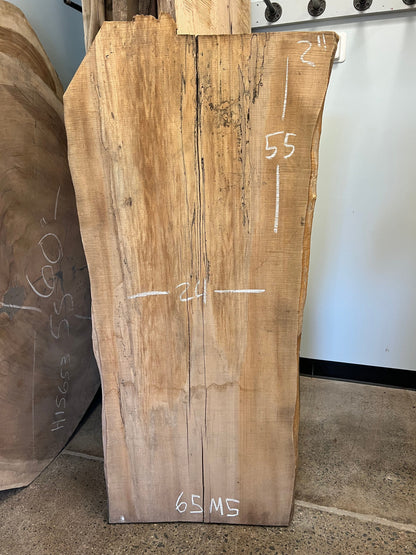 The Carpentry Shop Co., LLC 55" Spalted Maple Slab