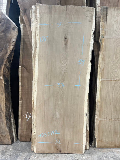 The Carpentry Shop Co., LLC 89" White Oak Slab