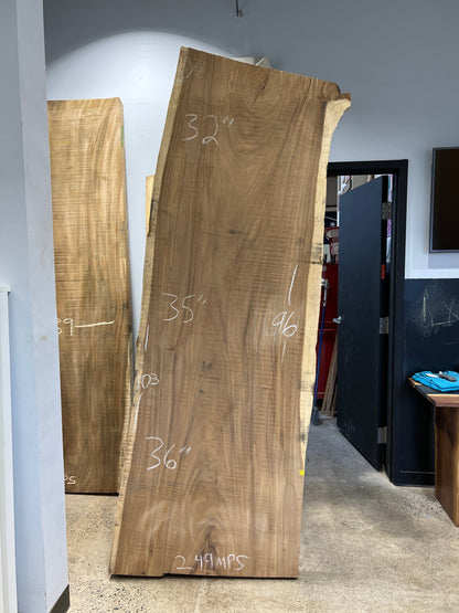 The Carpentry Shop Co., LLC 8ft. (96") Monkey pod Slab