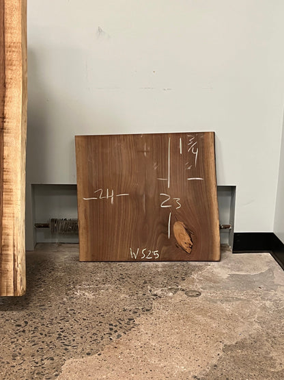 The Carpentry Shop Co., LLC Carpentry & Woodworking Project Plans 24" Walnut Slab