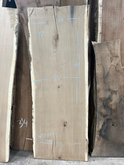 The Carpentry Shop Co., LLC Copy of 89" White Oak Slab