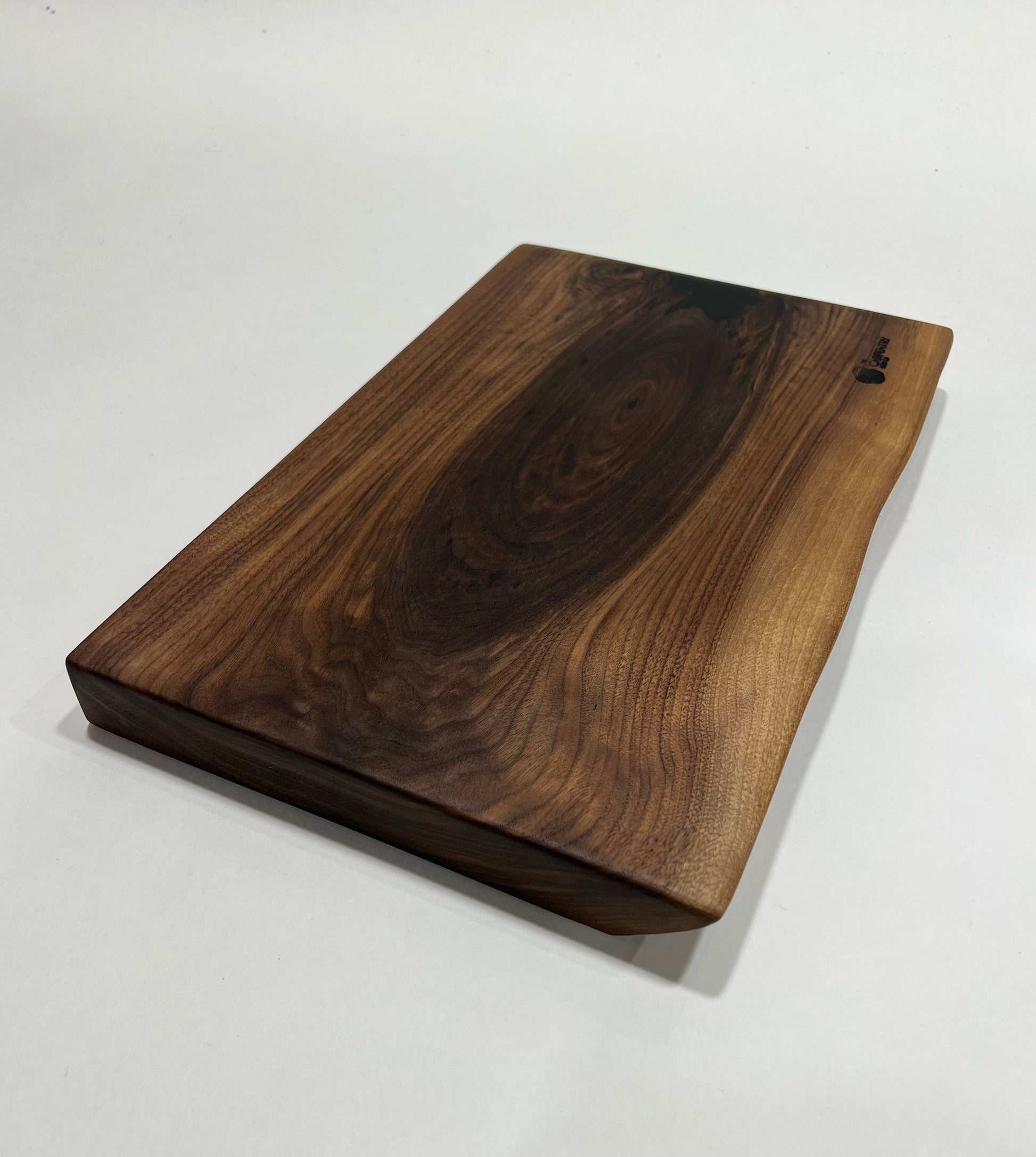 Solid Walnut Charcuterie Board and Removable/Dishwasher Safe Richlite Black Cutting  Board - Moslow Wood Products (Virginia)
