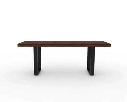 The Carpentry Shop Co. Modern Bench with Metal Legs