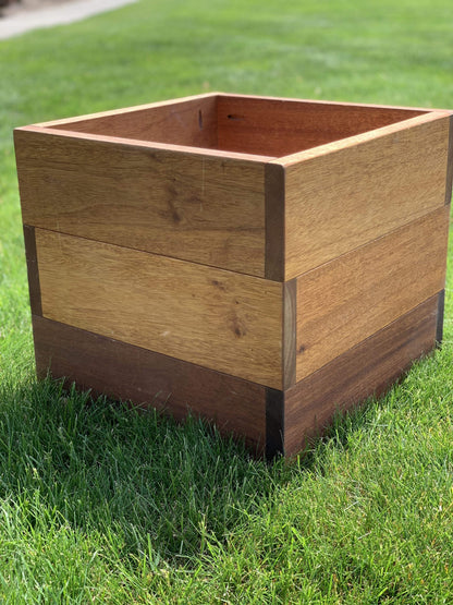 The Carpentry Shop Co., LLC outdoor furniture Wood 18" Cube Planters