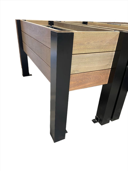 The Carpentry Shop Co., LLC outdoor furniture Commercial Grade Elevated Ipe Planters