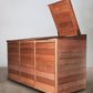 The Carpentry Shop Co., LLC outdoor furniture Mahogany Trash Enclosure