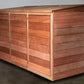 The Carpentry Shop Co., LLC outdoor furniture Mahogany Trash Enclosure