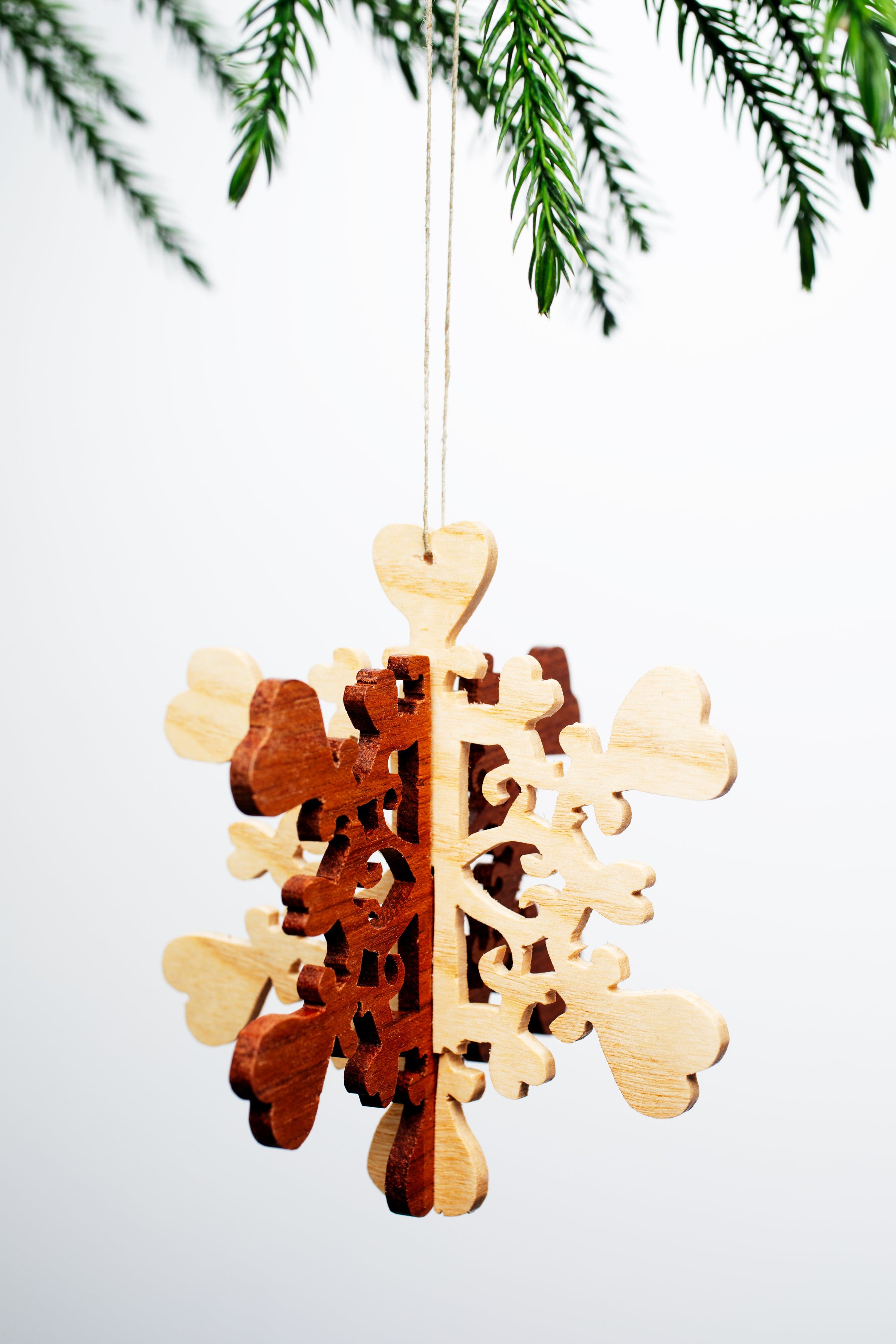 Solid Wood Handmade Holiday Ornaments The Carpentry Shop Co.