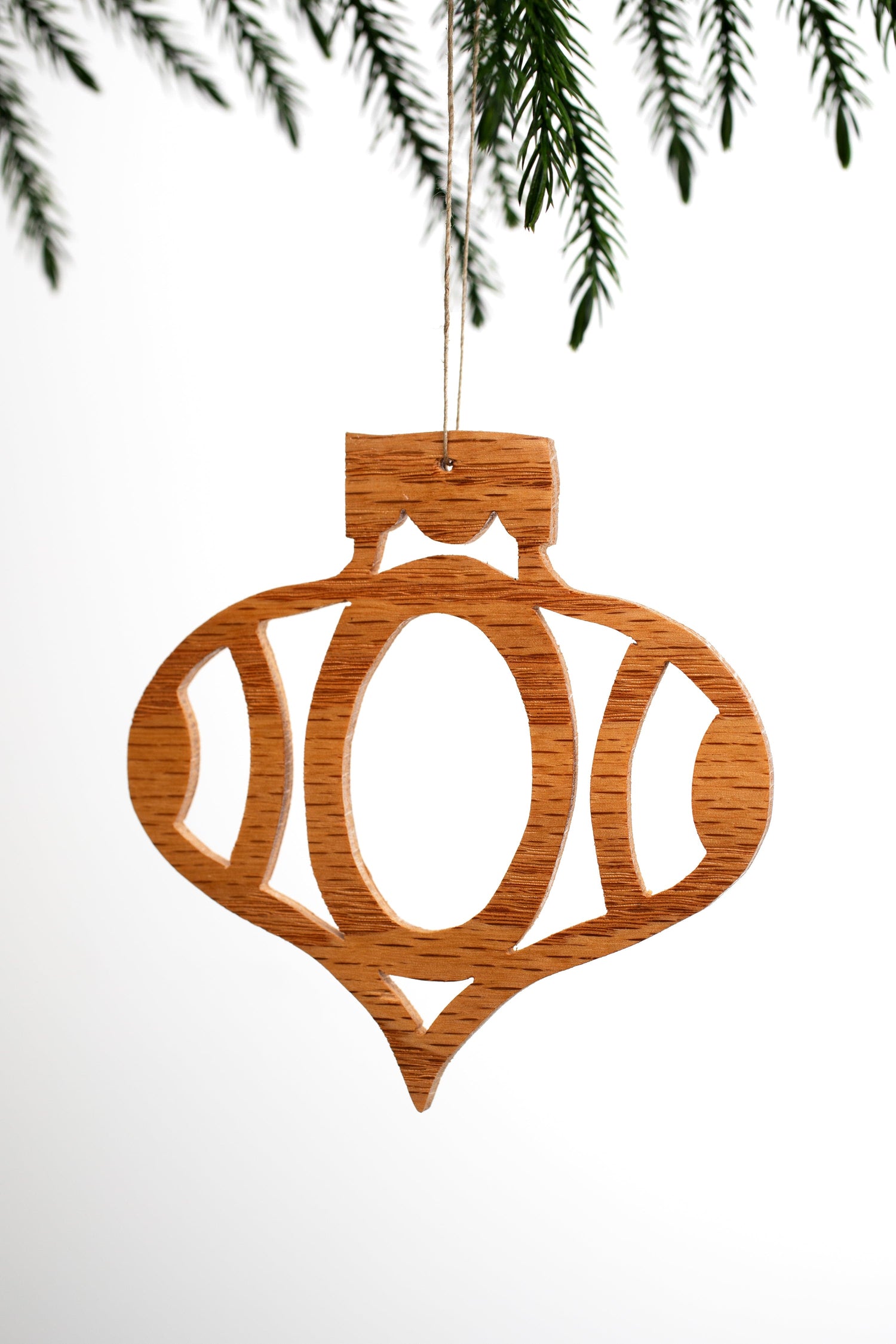 The Carpentry Shop Co. Solid Wood Holiday Ornaments